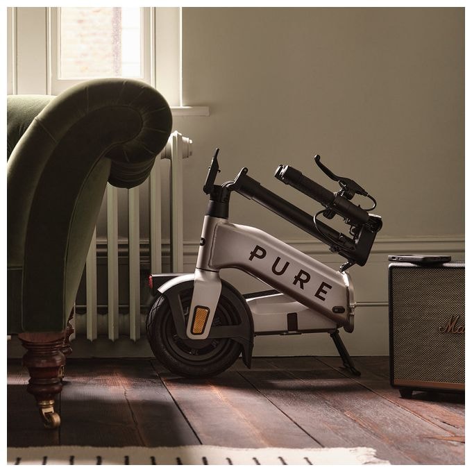 924 W E-Scooter 9,5 Ah 52 km Reichweite 16,2 kg  Advance Flex (Grau) 