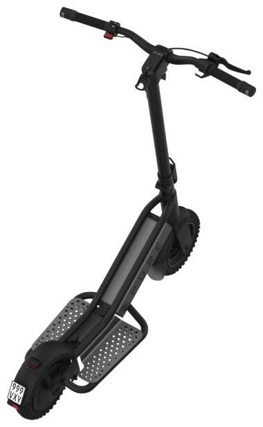 E-Scooter 75 km Reichweite  Escape Suspension (Schwarz) 