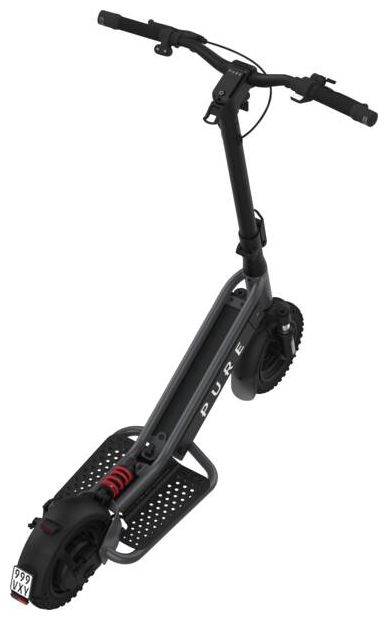 E-Scooter 75 km Reichweite  Escape Ultra Max Suspension (Schwarz) 