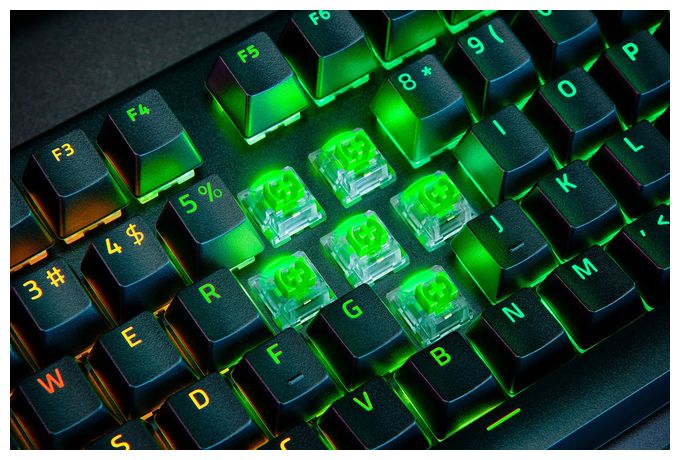 RGB-LED Gaming Tastatur USB  BlackWidow V4 Pro (Schwarz) 