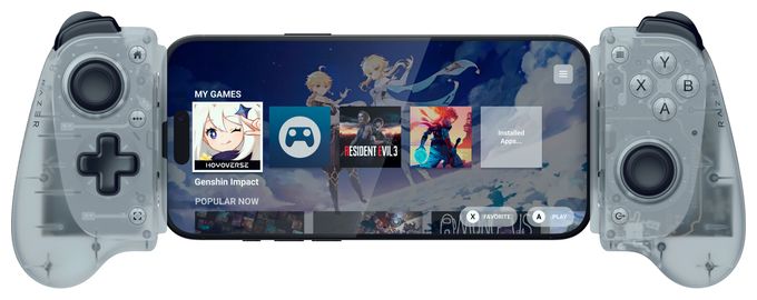 Analog Gamepad für Android, iOS  Kishi V3 (Weiß) 
