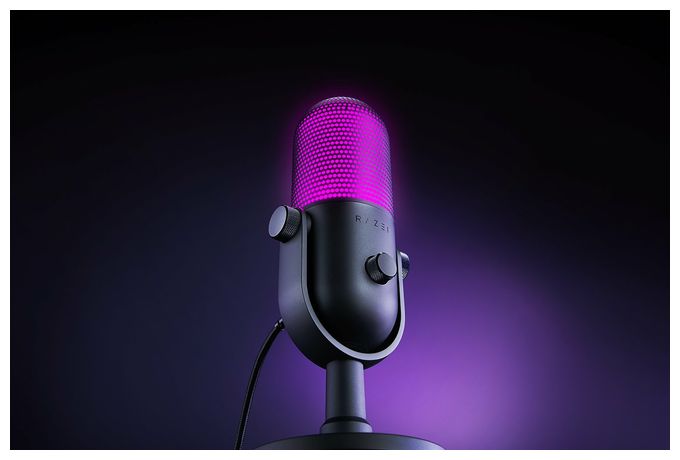 Kabelgebunden Tablet-Mikrofon 96 kHz USB  Seiren V3 Chroma (Schwarz) 