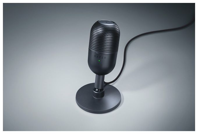 Kabelgebunden Tischmikrofon 96 kHz USB  Seiren V3 Mini (Schwarz) 