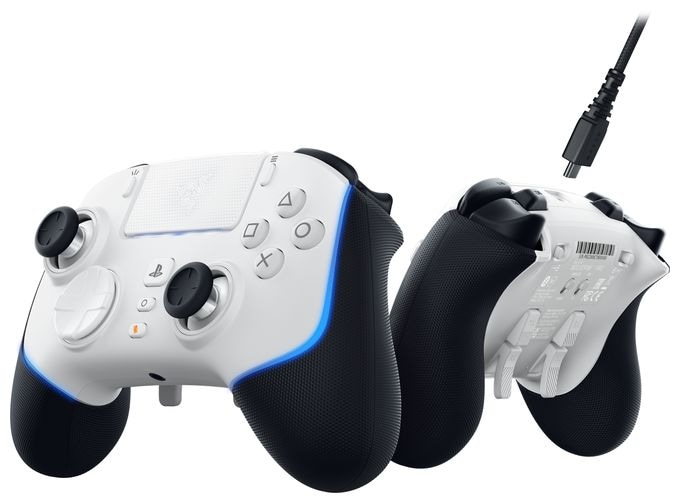 Analog / Digital Gamepad für PC, PlayStation PS5  Wolverine V2 Pro (Weiß) 
