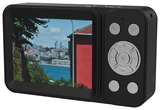 Kompaktkamera  Compactline 64 (Schwarz) 