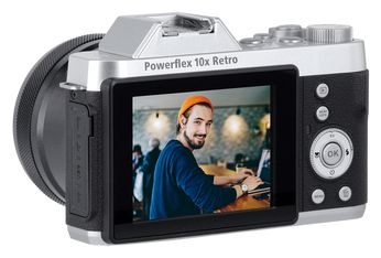 MILC 10x Opt. Zoom  Powerflex 10x Retro (Schwarz) 
