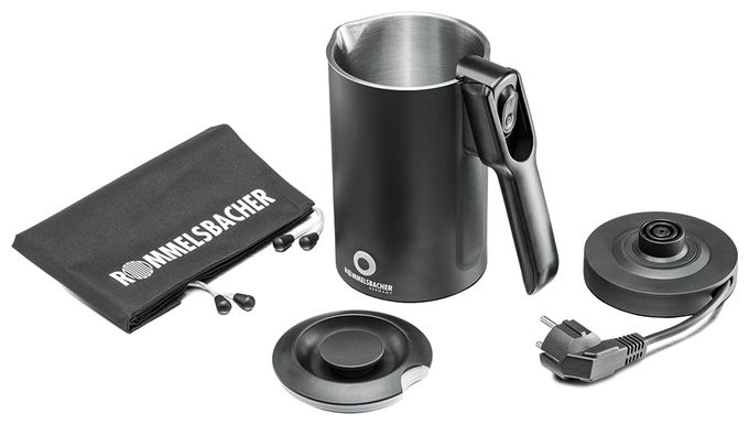 0,6 l Wasserkocher 1000 W  WK1000 (Schwarz) 