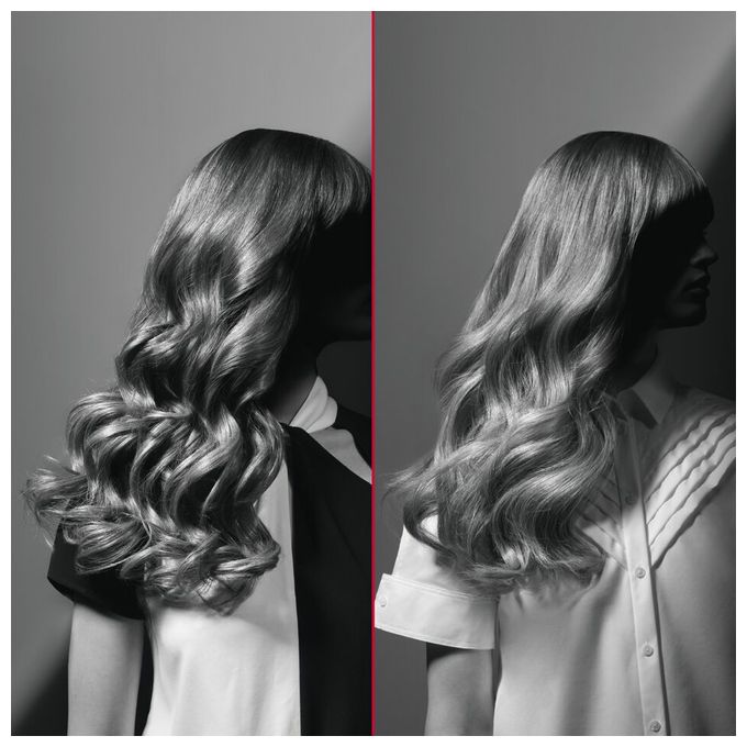 Lockenstab 47 W  CF321L x Karl Lagerfeld Curls Forever (Schwarz, Rot) 