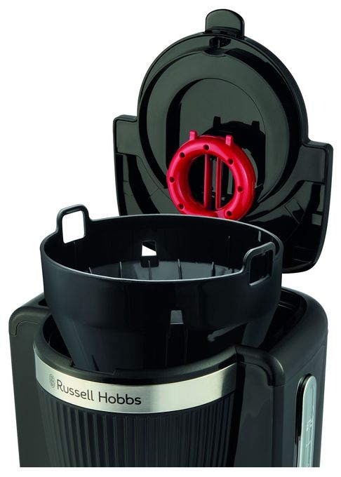 10 Tassen Filterkaffeemaschine 1,2 l  26780-56	Bronte (Schwarz, Silber) 