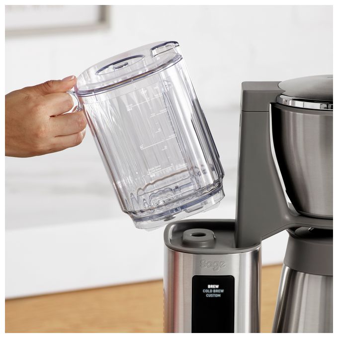 12 Tassen Thermo Filterkaffeemaschine 1,8 l  The Luxe Brewer (Edelstahl) 