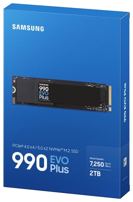 2 TB SSD PCI Express 4.0 M.2 990 Evo Plus 