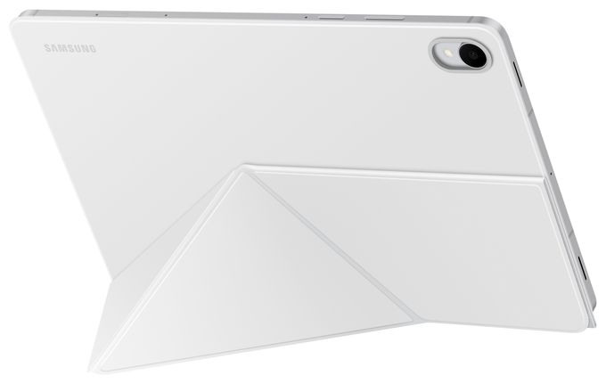 Cover für Samsung Galaxy Tab S11 bis 27,9 cm (11") Staubresistent mit Magnetverschluss (Weiß) Book 