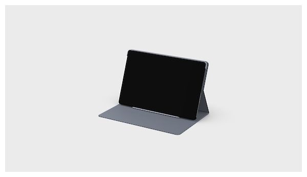 Folio für Samsung Galaxy Tab A7 bis 27,2 cm (10.7") Stoßfest, Kratzresistent (Grau) Book Cover EF-BT500 