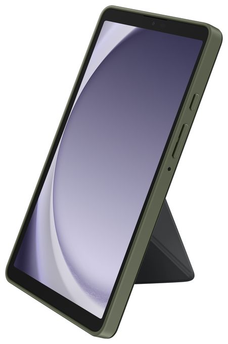 Folio für Samsung Galaxy Tab A9 bis 22,1 cm (8.7") Stoßfest, Kratzresistent (Schwarz) Book Cover EF-BX110 