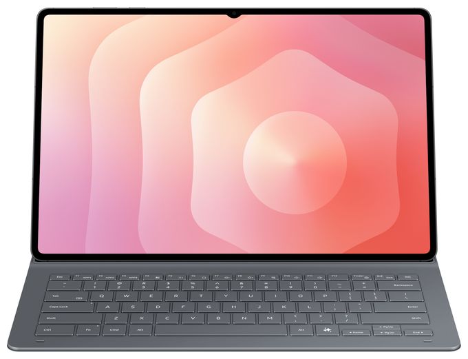 Folio für Samsung Galaxy Tab S11 Ultra bis 37,1 cm (14.6") (Schwarz) Book Cover Keyboard Slim 