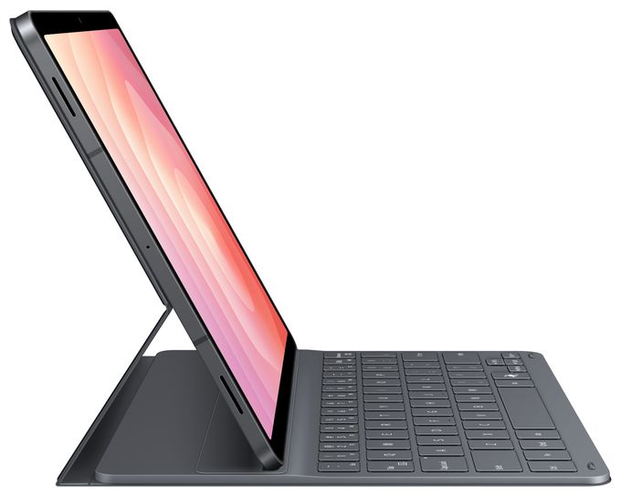 Folio für Samsung Galaxy Tab S11 bis 27,9 cm (11") (Schwarz) Book Cover Keyboard Slim 