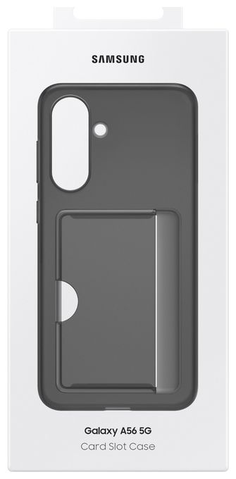 Cover für Samsung Galaxy A56 5G  Card Slot Case (Schwarz) 