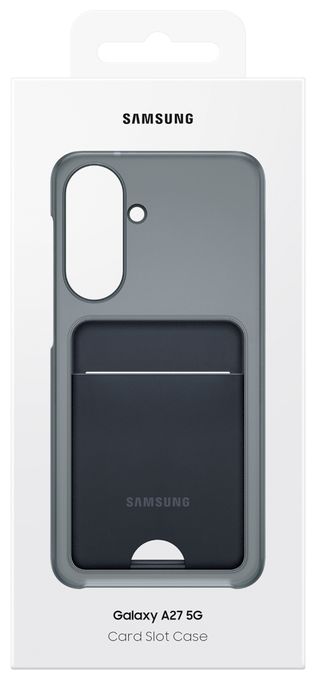 Cover für Samsung Galaxy A27 5G  Card Slot Case (Schwarz) 
