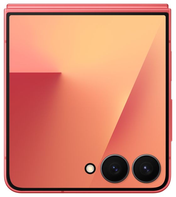 256 GB 5G Smartphone 17,5 cm (6.9 Zoll) 2,74 GHz Android 50 MP Dual Kamera Dual Sim WiFi 7 (Coralred) Galaxy Z Flip7 