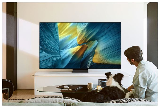 OLED 195,6 cm (77 Zoll) Fernseher 4K Ultra HD VESA 400 x 400 mm GQ77S95FAT 