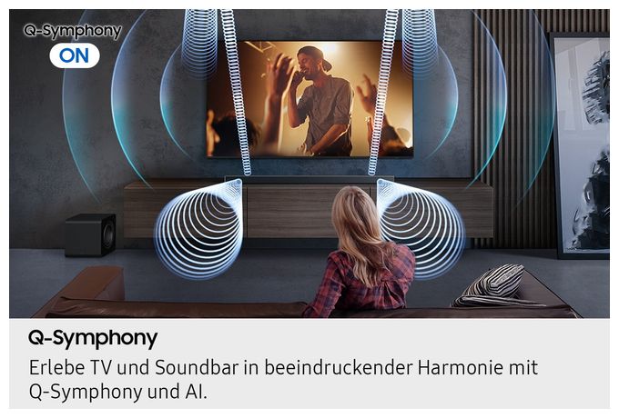 Soundbar 3.1.2 Kanäle  HW-QS760GF/ZG (Schwarz) 