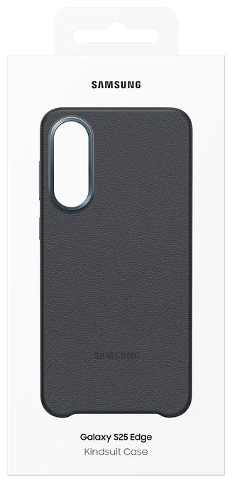 Cover für Samsung Galaxy S25 Edge  Kindsuit Case (Schwarz) 