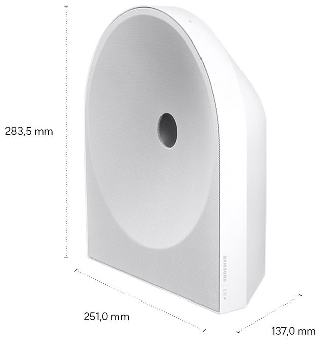 Wlan Lautsprecher mit Bluetooth  Music Studio 5 HW-LS51H/ZG (Weiß) 