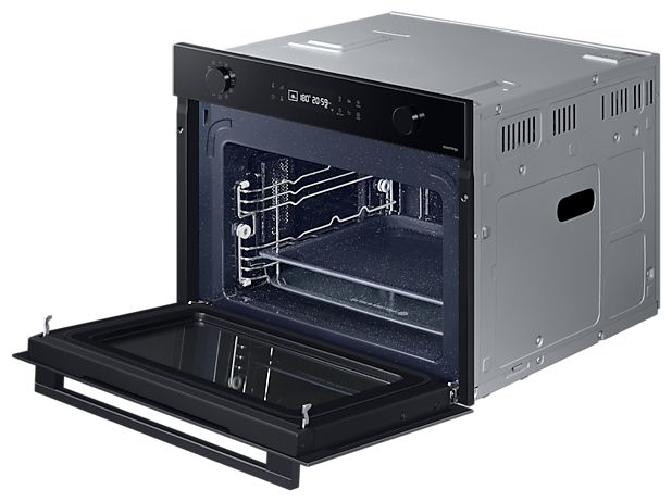 Einbaubackofen 50 l AutoClean Mikrowelle NQ5B4553FBK 