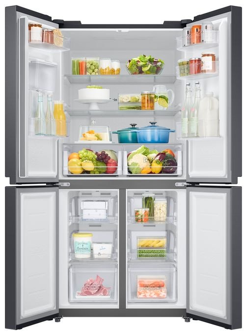 Side-by-Side Kühl-/ Gefrierkombination French Door 298 kWh NoFrost 1793 mm x 833 mm  RF48A401EB4EF (Anthrazit) 