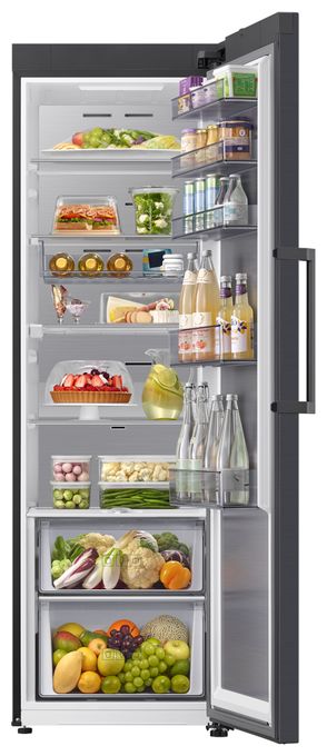 387 l Kühlschrank freistehend EEK: C 77 kWh Jahr  RR70H39CCFEF (Schwarz) 