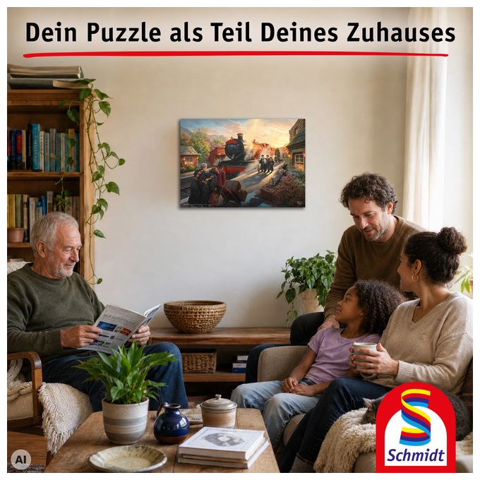 58428 Harry Potter™ Hogwarts Express™ Puzzle, 1.000 Teile 