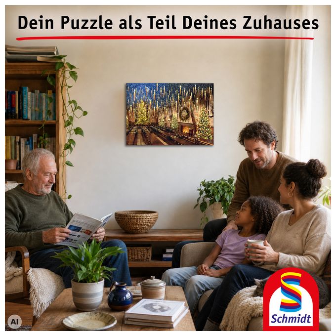 58578 Harry Potter™ Great Hall Puzzle, 1.000 Teile 