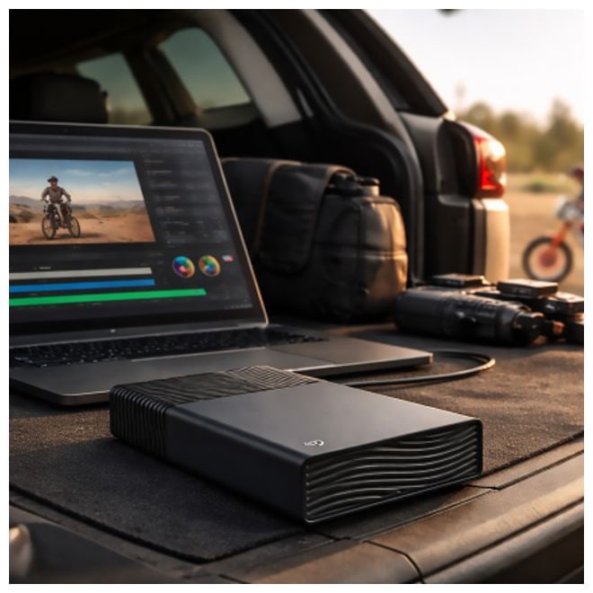 16 TB externe Festplatte USB Typ-C  One Touch Desktop (Dunkles Grau) 