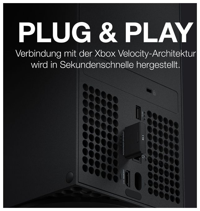 Xbox Xbox Series X, Xbox Series S  Speichererweiterungskarte (Schwarz) 