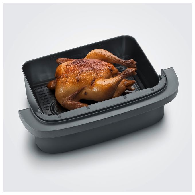 Doppel Heißluftfritteuse 9 l 2600 W  FR2490 (Schwarz) 
