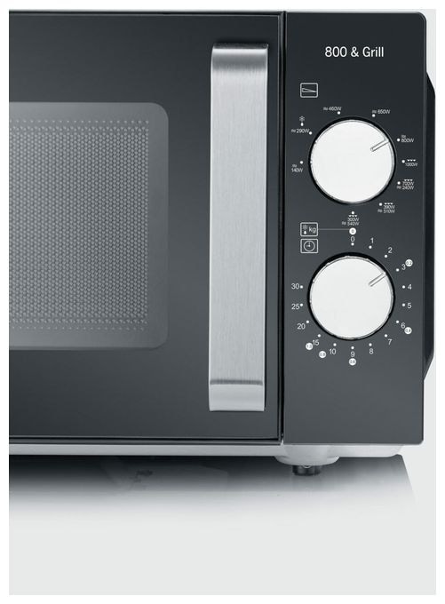 Standgeräte Solo 800 W Größe: klein 9 Stufen Grill  MW7762 (Schwarz, Edelstahl) 
