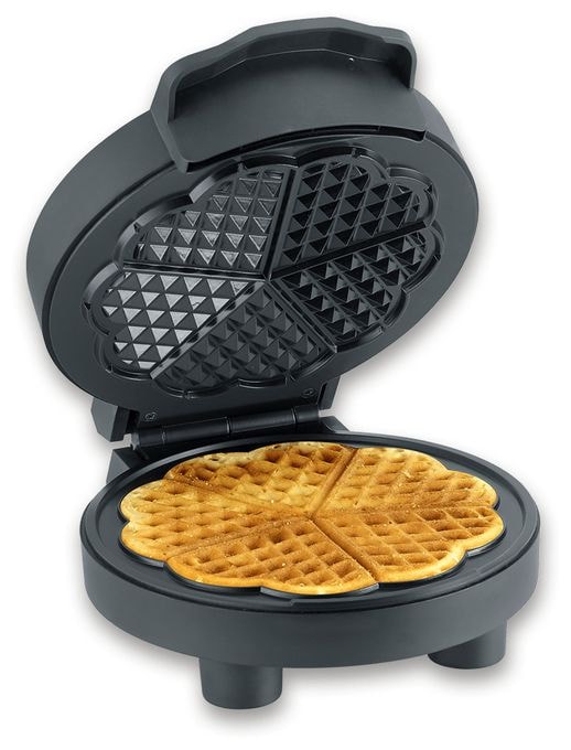 Waffeleisen Herz (Form) für 1 Waffel(n) 1000 W WA2116 