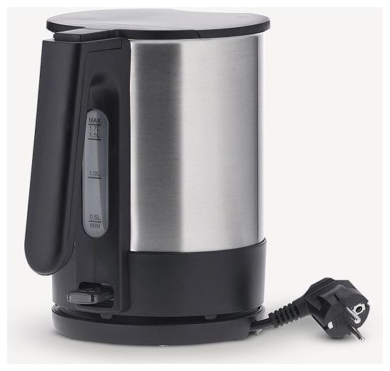 1,7 l Wasserkocher 2200 W  WK3409 (Schwarz, Edelstahl) 