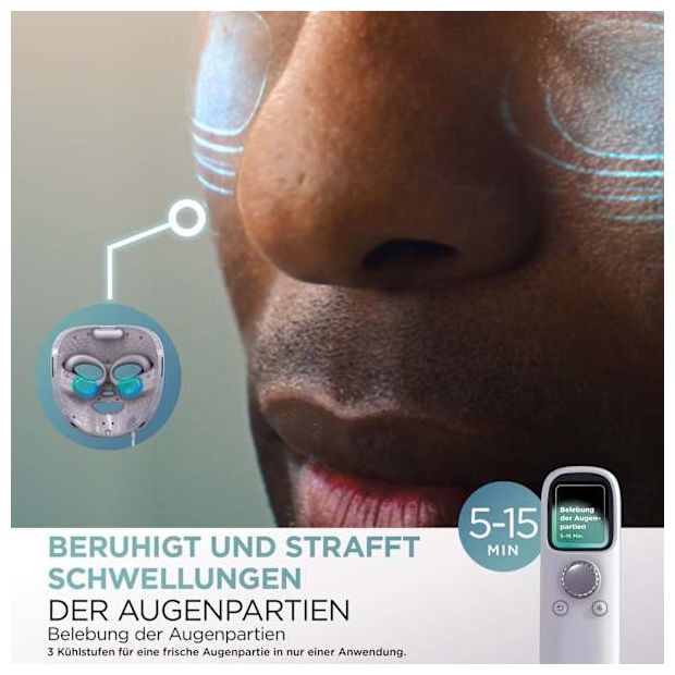 FW312EUPL CryoGlow LED-Maske + Kühlung der Augenpartie 