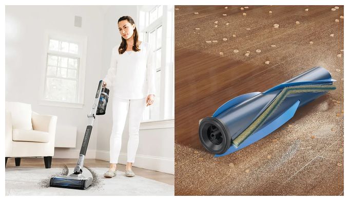 Handstaubsauger Beutellos bis 50 min Laufzeit  IZ380EUT PowerPro Pet (Metallisch) 