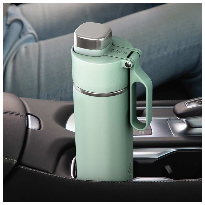 Kunststoff, Edelstahl  Thirsti 530ml (Mintfarbe) 