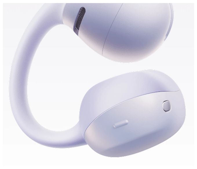 In-Ear Bluetooth Kopfhörer kabellos 9 h Laufzeit IP55  OpenDots Air (Violett) 