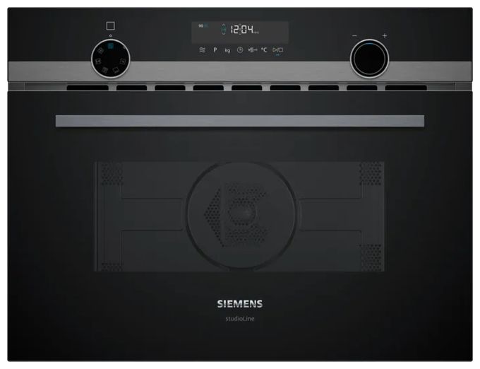 Einbau-Mikrowelle 900 W Größe: maxi 5 Stufen Grill (Schwarz) iQ500 CM485AGB1 