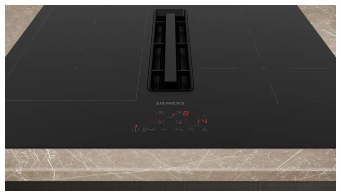 60 cm Induktionskochfeld 4 Kochzonen mit integriertem Dunstabzug iQ300 ED601BS16E autarkes 