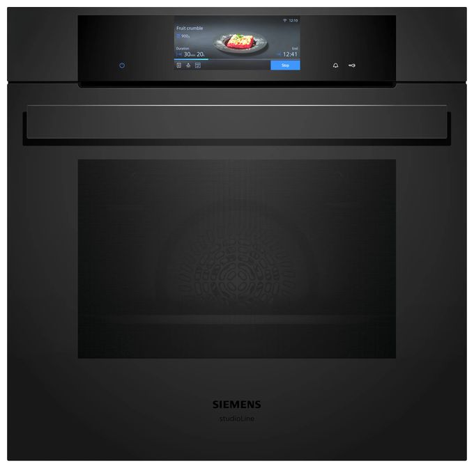 Einbaubackofen groß AutoClean (Schwarz) iQ700 HB978GNM1 