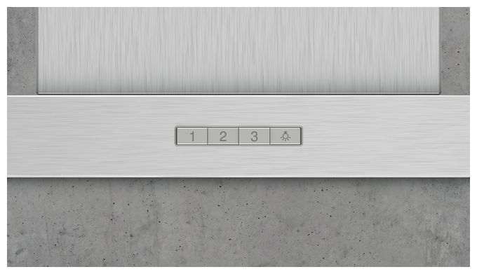 Abluft Dunstabzugshaube/Esse Wand 90 cm (Edelstahl) iQ100 LC94BBC50 