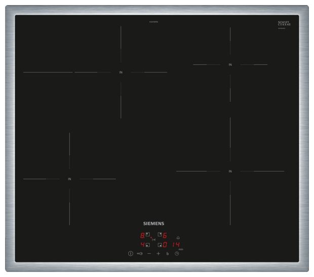 60 cm Induktions Kochfeld/Herdplatte 4 Zone(n) iQ300 EH645BFB6E autarkes 