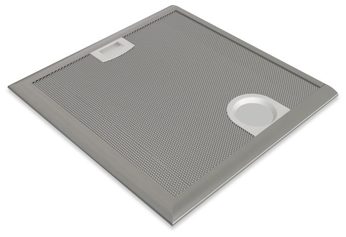 Abluft/Umluft Dunstabzugshaube/Esse Einbau 53 cm (Metallisch, Silber) iQ300 LB55566 Lüfterbaustein 