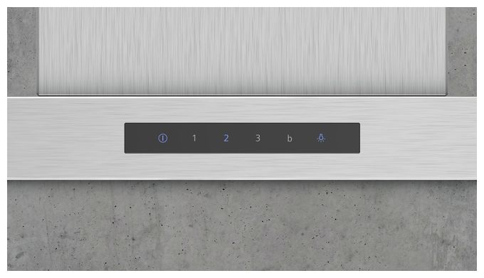 Umluft Dunstabzugshaube/Esse Wand 60 cm (Edelstahl) iQ300 LC66BBM50 
