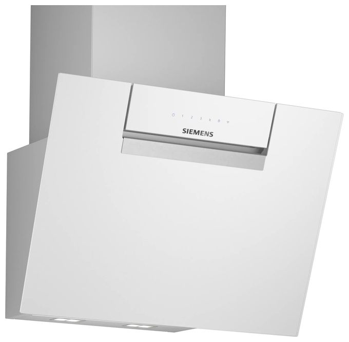 Abluft/Umluft Dunstabzugshaube/Esse Wand 60 cm (Weiß) iQ300 LC67KFN20 